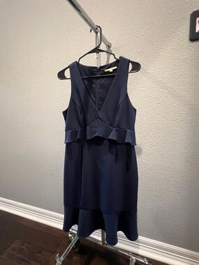 Gianni Bini Navy Formal Sleeveless Dress